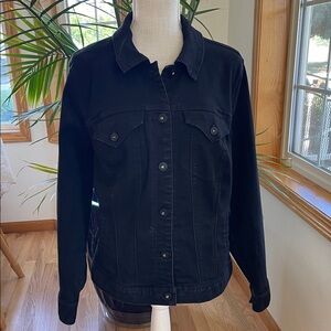 Style & Co. Classic Black Jean Jacket